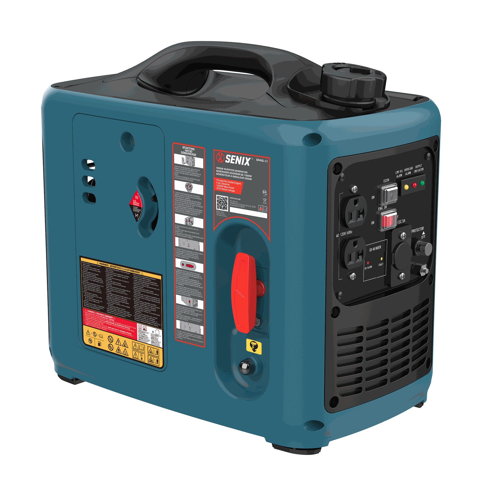 SENIX 1000 Watt Gas Inverter/Generator | Portable Power | SENIX 1000 Watt Gas Inverter | SENIX Tools